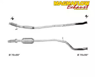 Катализатор MAGNAFLOW 76021D