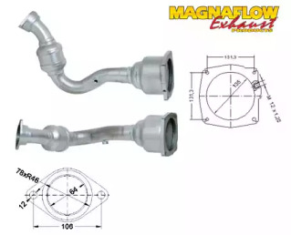 Катализатор MAGNAFLOW 76036D