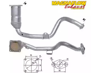 Катализатор MAGNAFLOW 76041