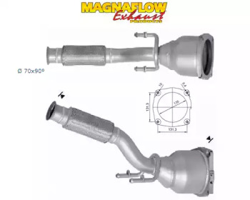 Катализатор MAGNAFLOW 76056D