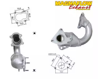 Катализатор MAGNAFLOW 76335D