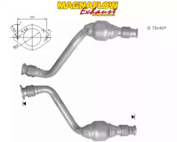 Катализатор MAGNAFLOW 76358D