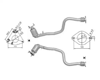 Катализатор MAGNAFLOW 76360