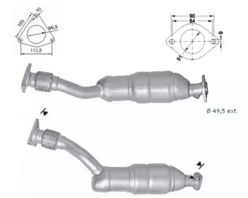 Катализатор MAGNAFLOW 76363