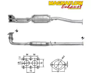 Катализатор MAGNAFLOW 76709