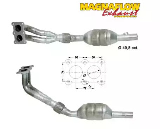 Катализатор MAGNAFLOW 77013