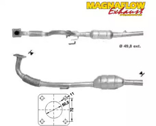 Катализатор MAGNAFLOW 77018