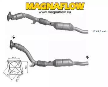 Катализатор MAGNAFLOW 77223