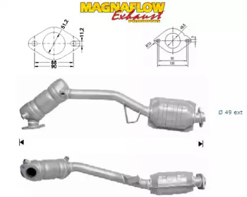 Катализатор MAGNAFLOW 77401