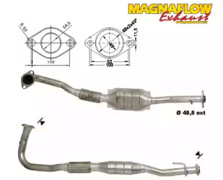 Катализатор MAGNAFLOW 78004D