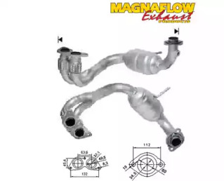 Катализатор MAGNAFLOW 78018