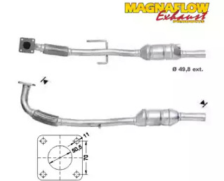 Катализатор MAGNAFLOW 78810