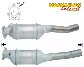 Катализатор MAGNAFLOW 80214