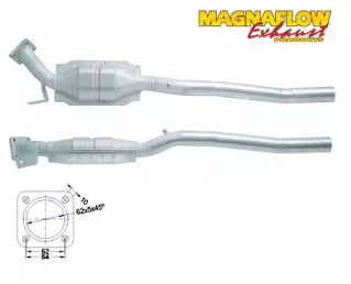 Катализатор MAGNAFLOW 80250