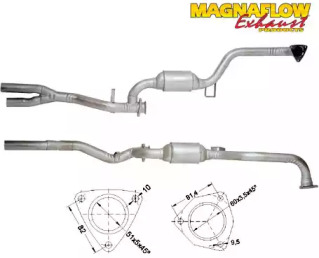 Катализатор MAGNAFLOW 80253