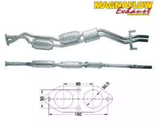 Катализатор MAGNAFLOW 80610