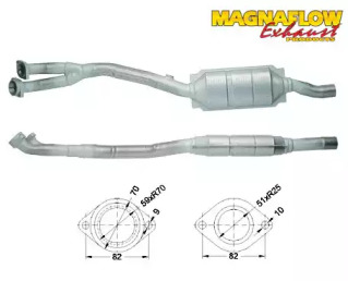 Катализатор MAGNAFLOW 80614