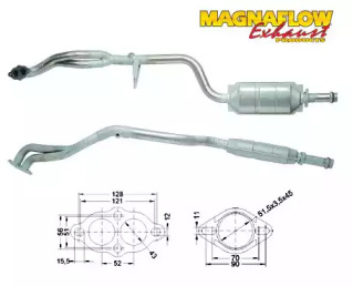 Катализатор MAGNAFLOW 80658