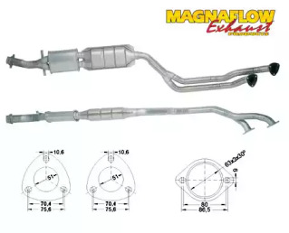 Катализатор MAGNAFLOW 80665