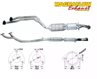 Катализатор MAGNAFLOW 80675