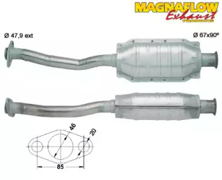 Катализатор MAGNAFLOW 80914