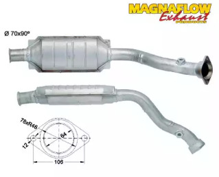 Катализатор MAGNAFLOW 80916