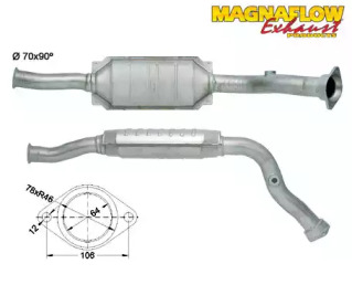 Катализатор MAGNAFLOW 80924