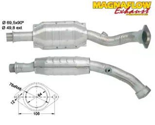 Катализатор MAGNAFLOW 80940