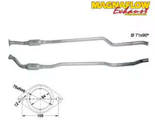 Катализатор MAGNAFLOW 80947D