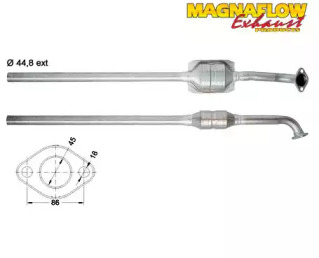 Катализатор MAGNAFLOW 80952