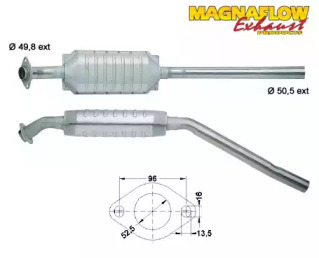 Катализатор MAGNAFLOW 81614