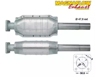 Катализатор MAGNAFLOW 81804