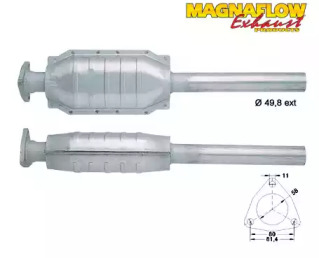 Катализатор MAGNAFLOW 81806