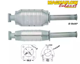 Катализатор MAGNAFLOW 81828