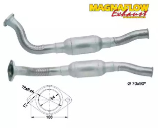 Катализатор MAGNAFLOW 81857D