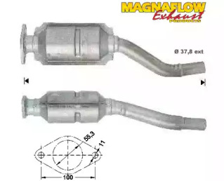 Катализатор MAGNAFLOW 81859