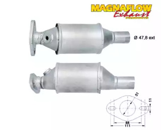 Катализатор MAGNAFLOW 81872