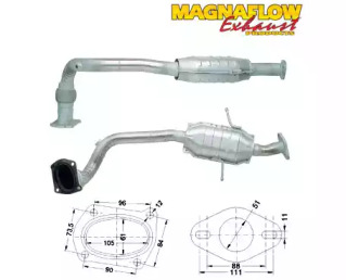 Катализатор MAGNAFLOW 82550