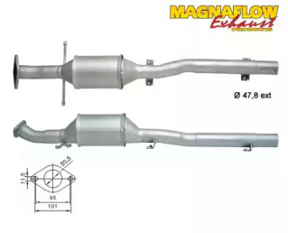 Катализатор MAGNAFLOW 82556