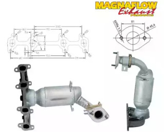 Катализатор MAGNAFLOW 82561