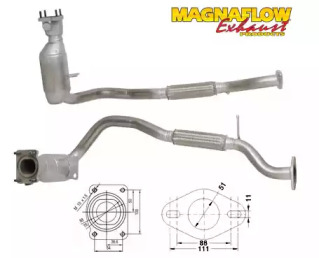 Катализатор MAGNAFLOW 82563