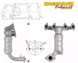 Катализатор MAGNAFLOW 82583