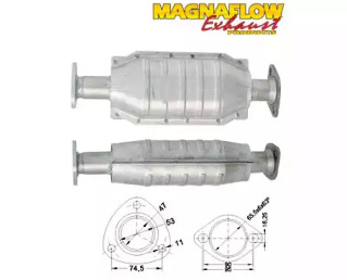 Катализатор MAGNAFLOW 83009