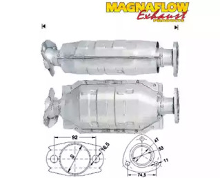 Катализатор MAGNAFLOW 83011