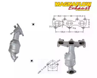 Катализатор MAGNAFLOW 83425