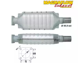 Катализатор MAGNAFLOW 84006