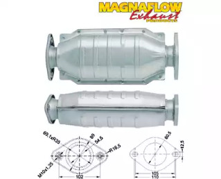 Катализатор MAGNAFLOW 84107