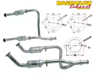 Катализатор MAGNAFLOW 84504