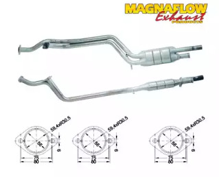 Катализатор MAGNAFLOW 85008