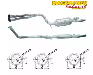 Катализатор MAGNAFLOW 85020